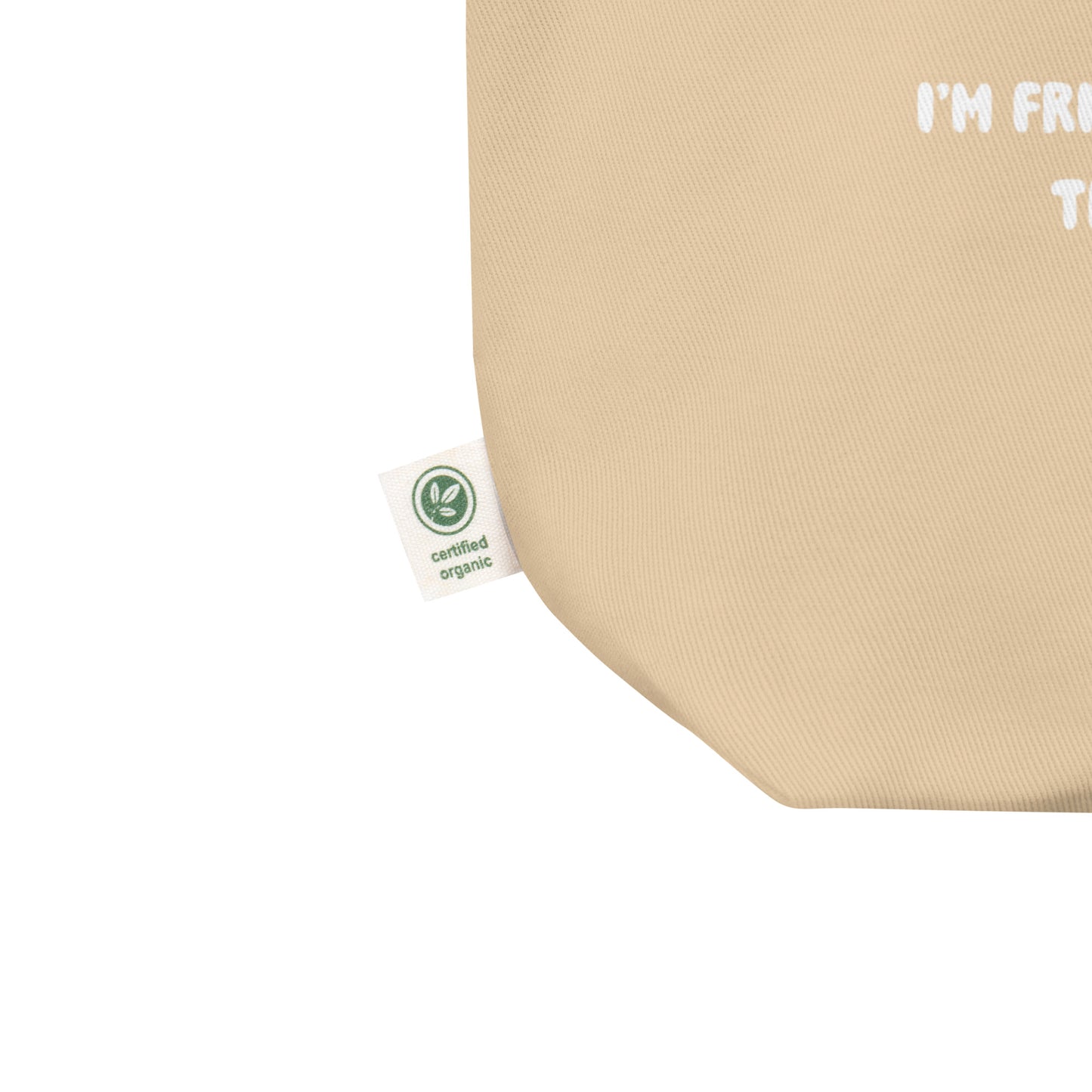 Misheard Lyrics Tote Bag - "I'm friends with the mustard that's under my bed"