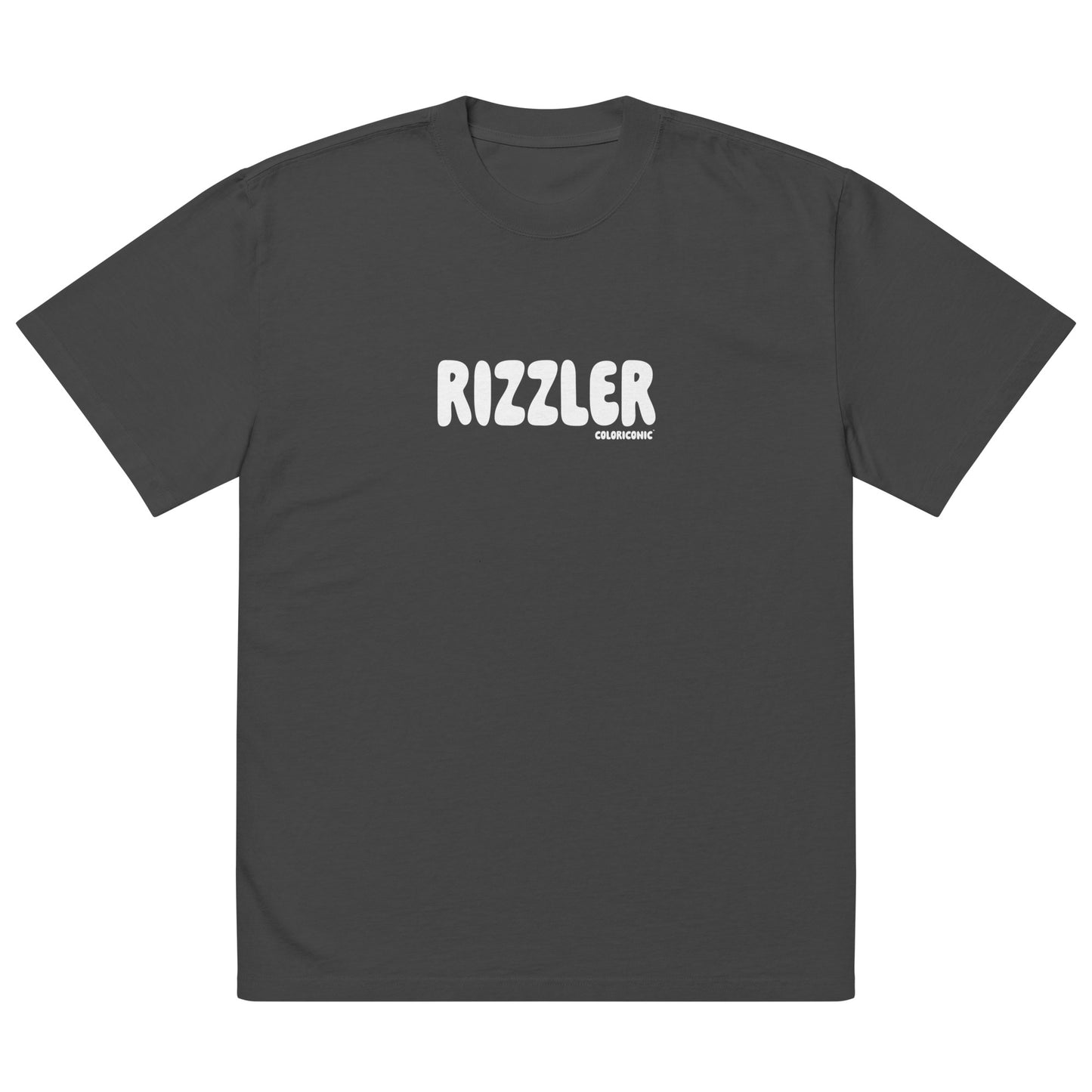 Rizzler Men's Oversized Faded T-shirt