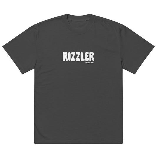 Rizzler Men's Oversized Faded T-shirt