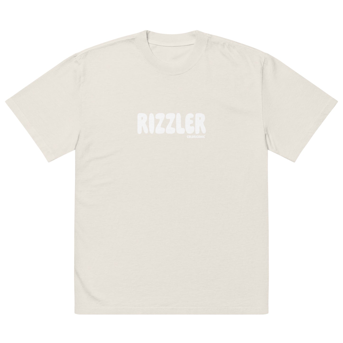 Rizzler Men's Oversized Faded T-shirt