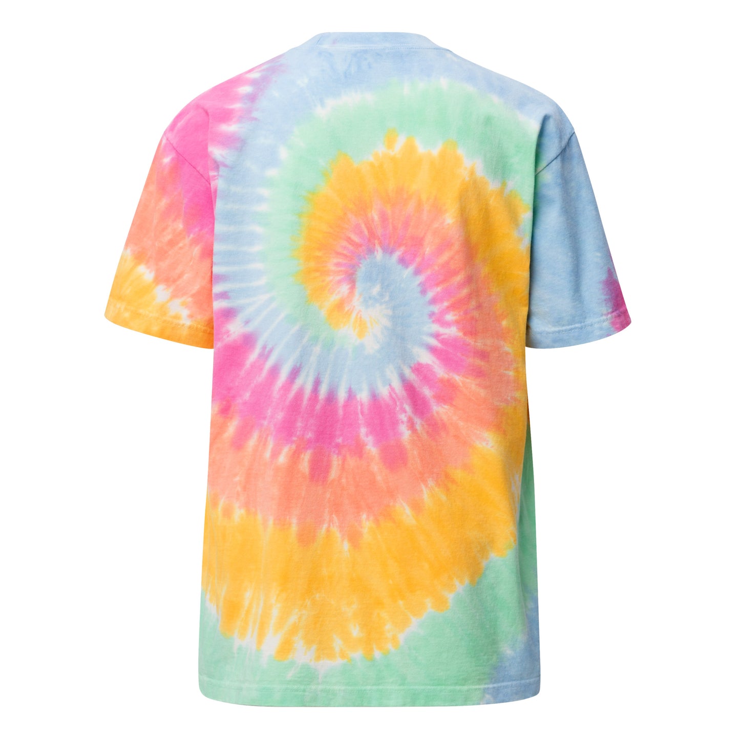 Rizzler Men's Oversized Tie-Dye T-shirt