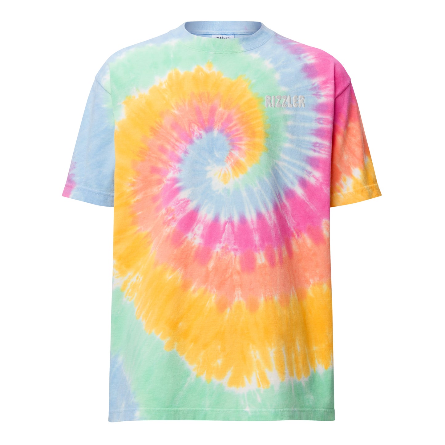 Rizzler Men's Oversized Tie-Dye T-shirt